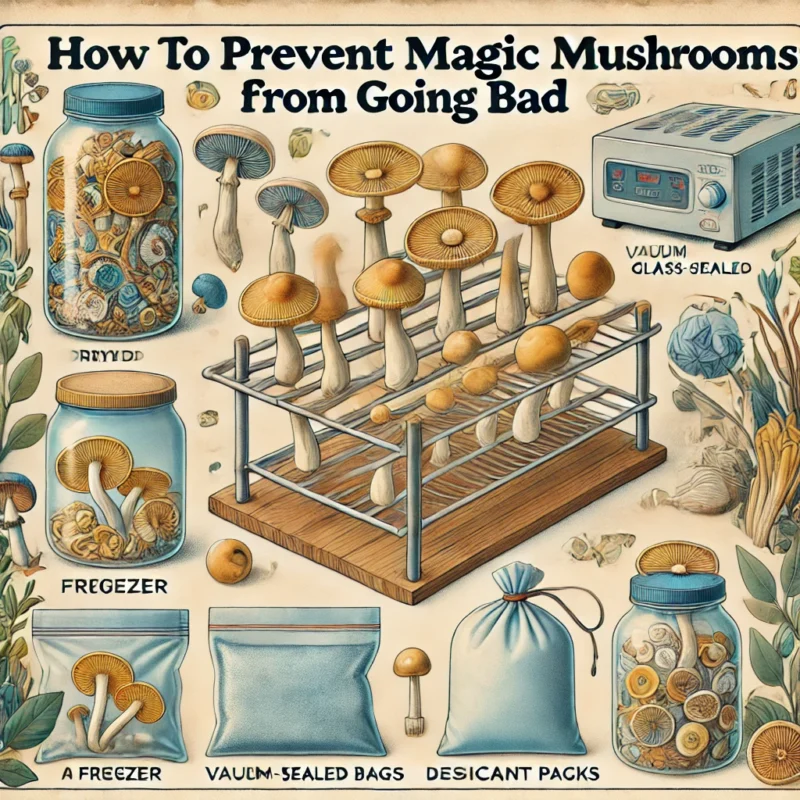 Wie man verhindert, dass Magic Mushrooms schlecht werden