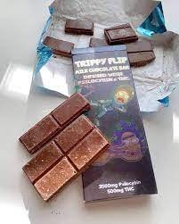 Trippy Flip 500mg THC 3500mg paddenstoel reep