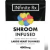 Gomme INfinite Rx Infuso di funghi invidia del pene albino