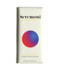 Seremoni Psilocybin Chocolate Bar Sea Salt & Golden Teacher Mushrooms