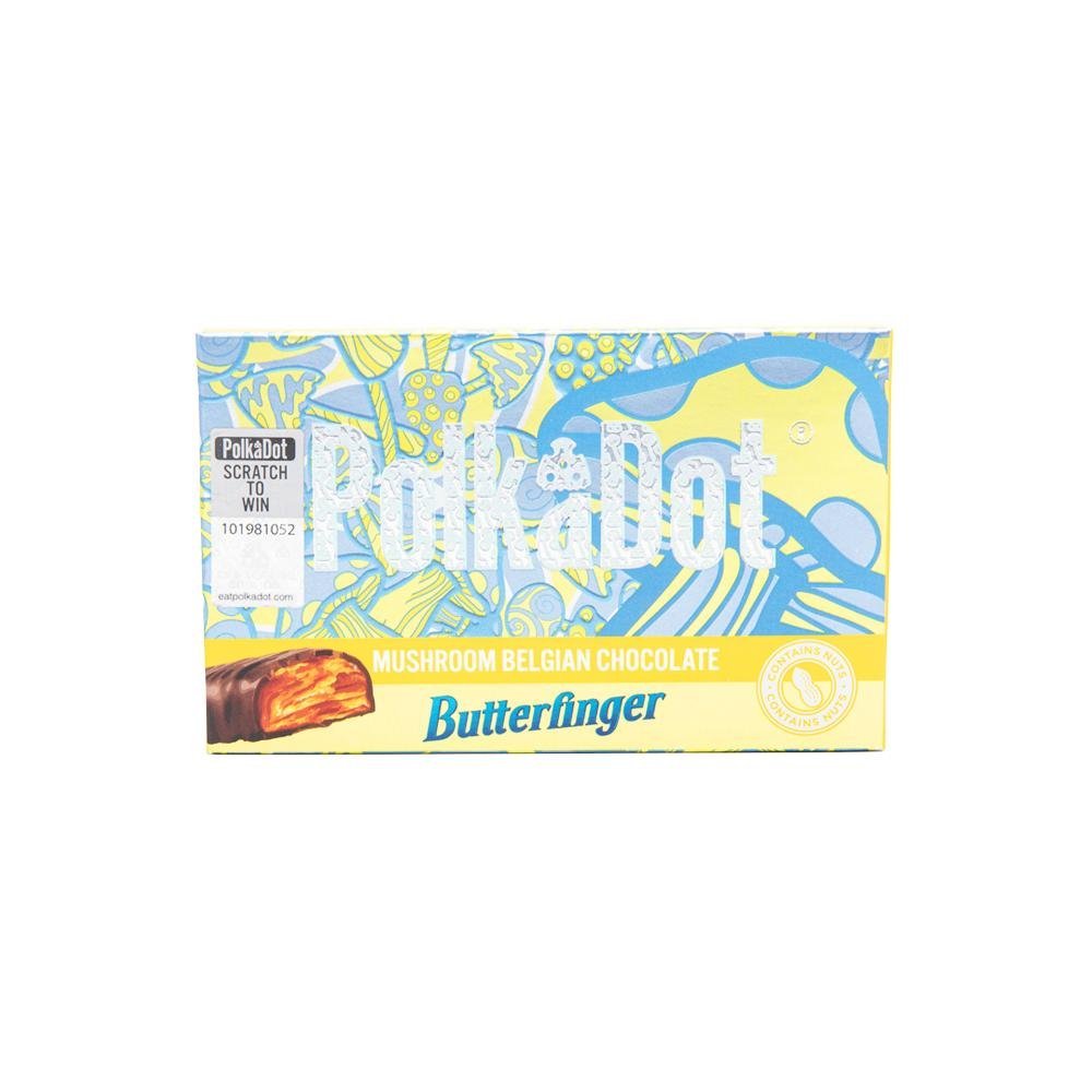 Polkadot Butterfinger chokladkaka