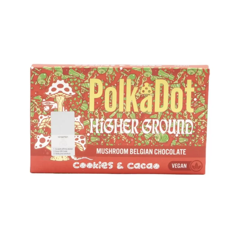 Barre chocolatée Polkadot Cookies & Cacao