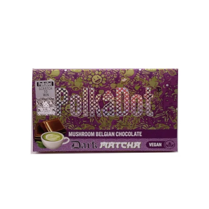 Polkadot Mörk Matcha Choklad