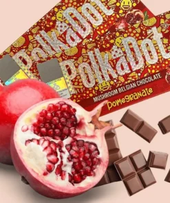 Polkadot Granaatappel Chocoladereep