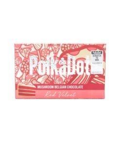 Polkadot Chocoladereep Rood Fluweel