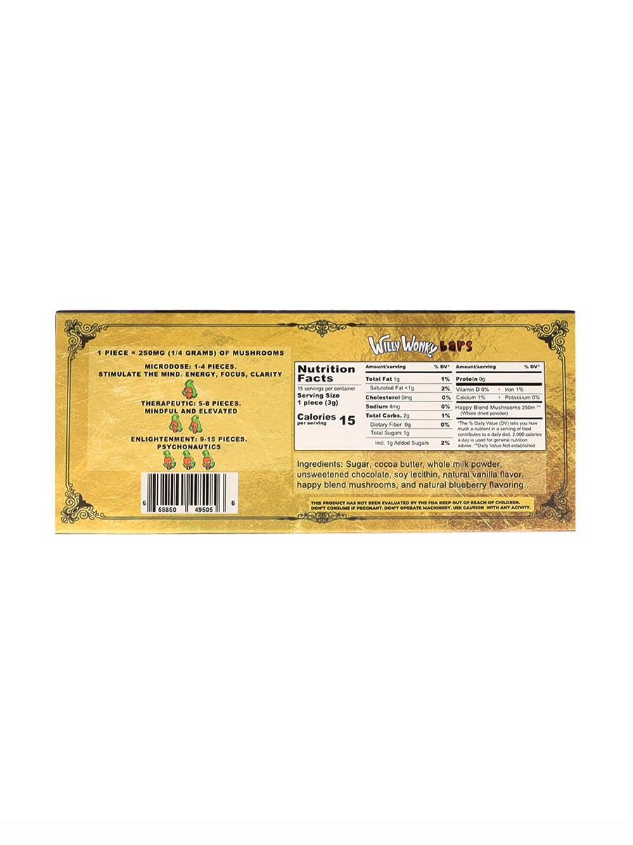 Blueberry Willy Wonky Happy Blend Bars