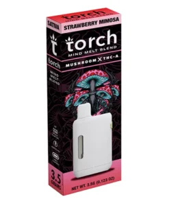 Strawberry Mimosa Torch Mind Melt Mushroom x THC-A Blend Vape 3.5G
