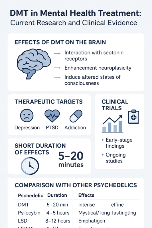 DMT in Mental Health Treatment